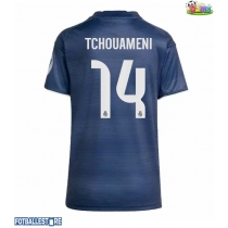 Real Madrid Aurelien Tchouameni #14 Bortedrakt Dame 2025-26 Kortermet
